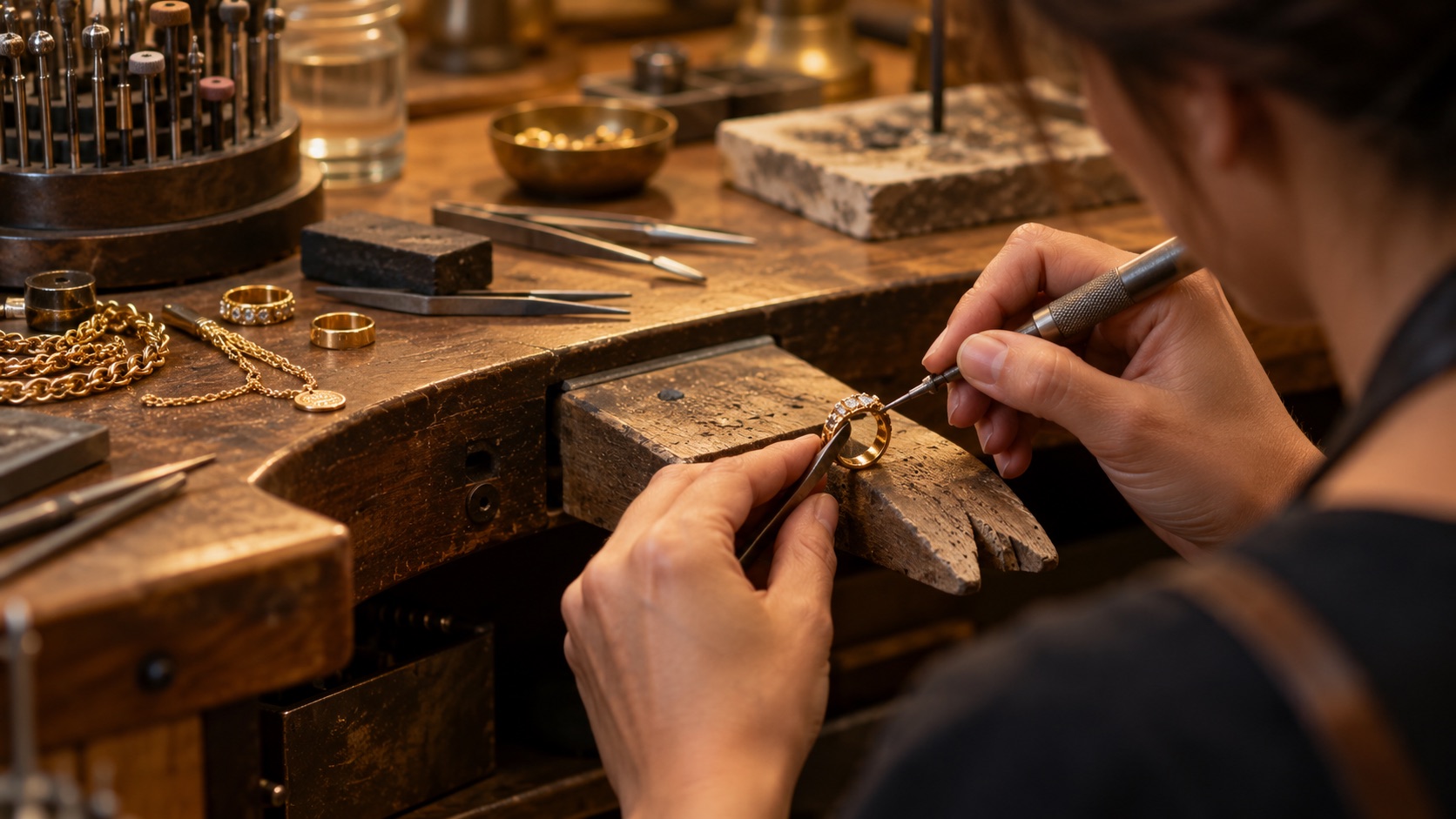 Schmuckreparatur für Gold- und Silberschmuck