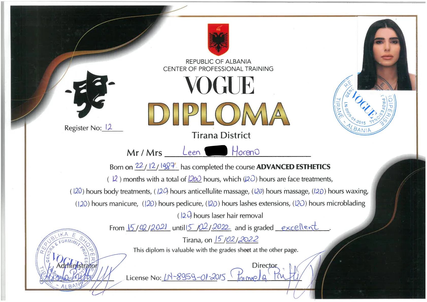 Republic of Albania Center of Professional Training