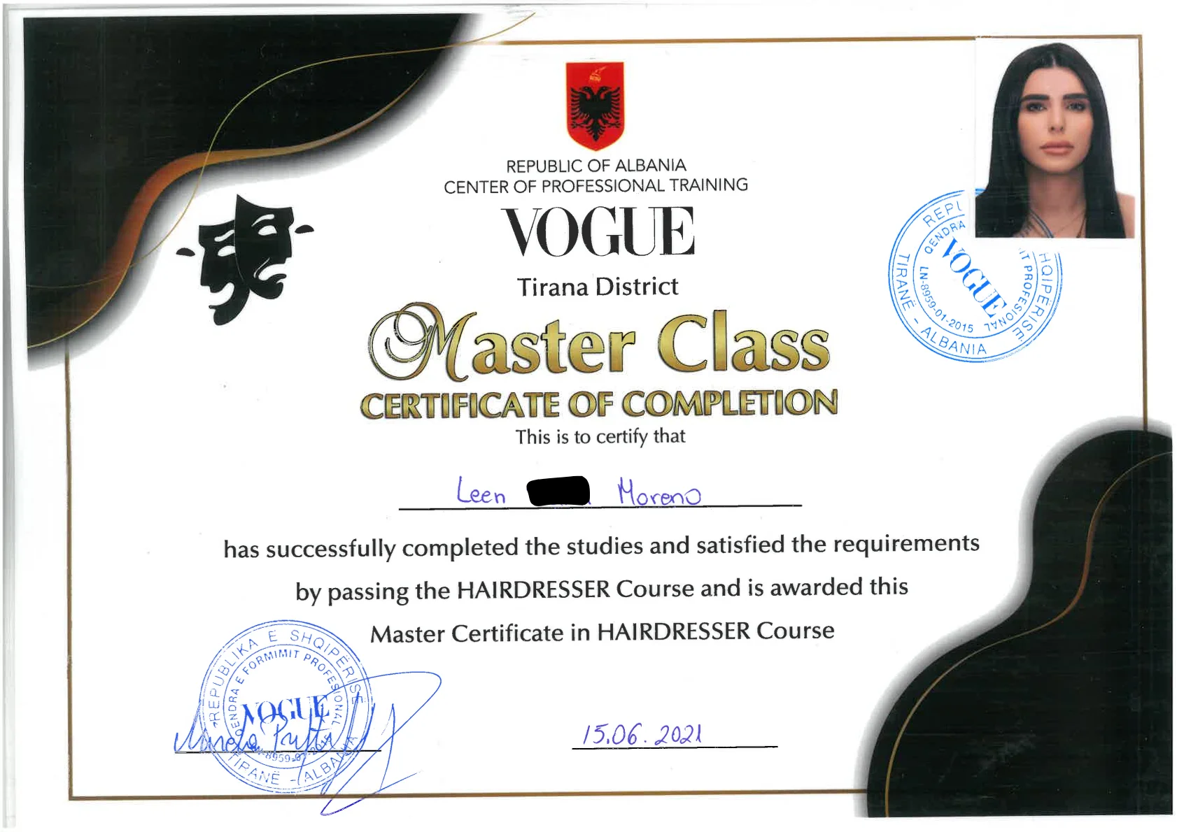 Republic of Albania Center of Professional Training