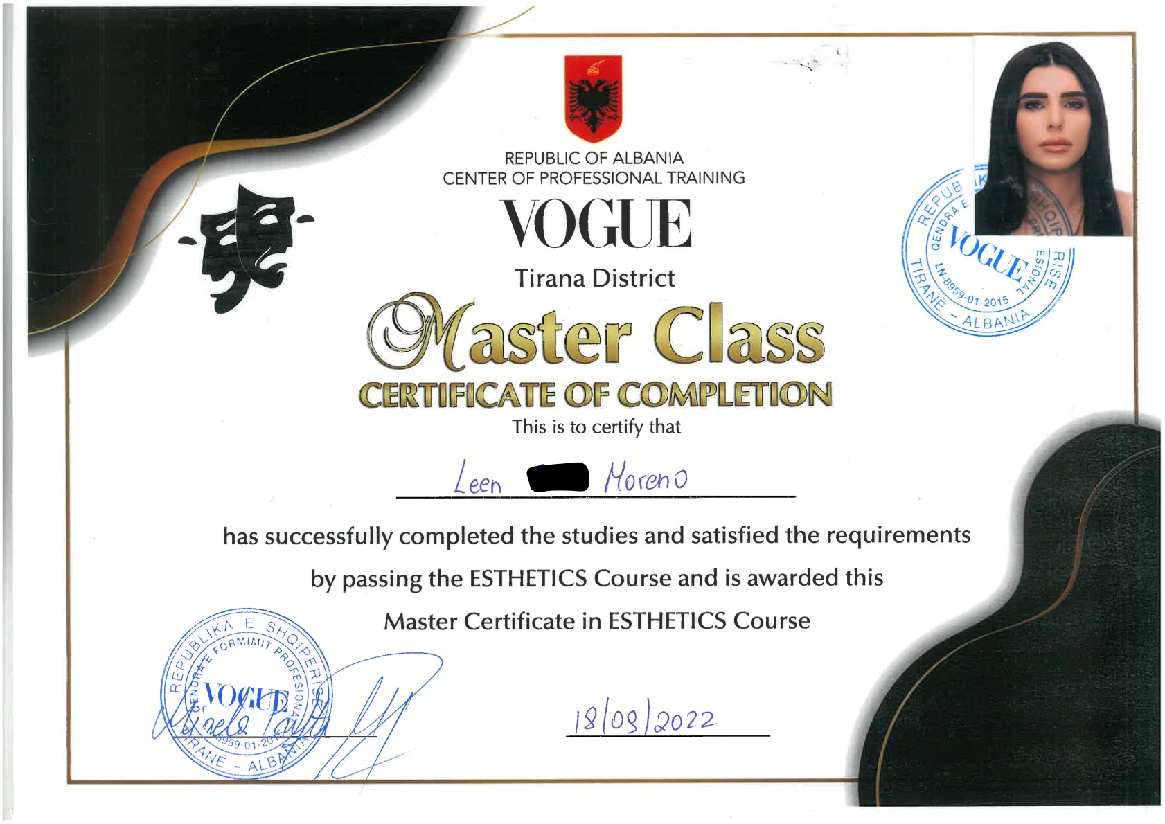 Republic of Albania Center of Professional Training